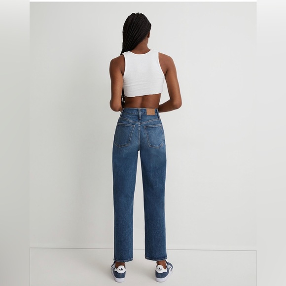 Madewell The Perfect Vintage Straight Jean in Mayfield Wash Size 26 - Picture 3 of 9